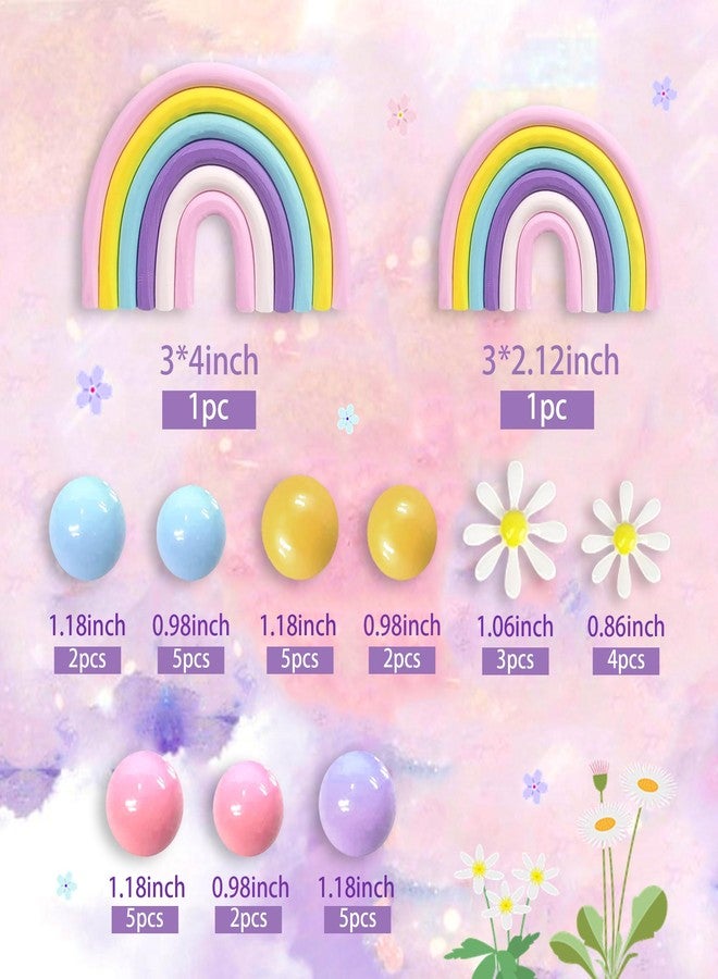 DRWATE 35 PCS Groovy Cake Toppers Boho Cake Topper Hippie Birthday Decorations with Flower Rainbow Balls for Boho Groovy Theme Birthday Supplies - Image 2